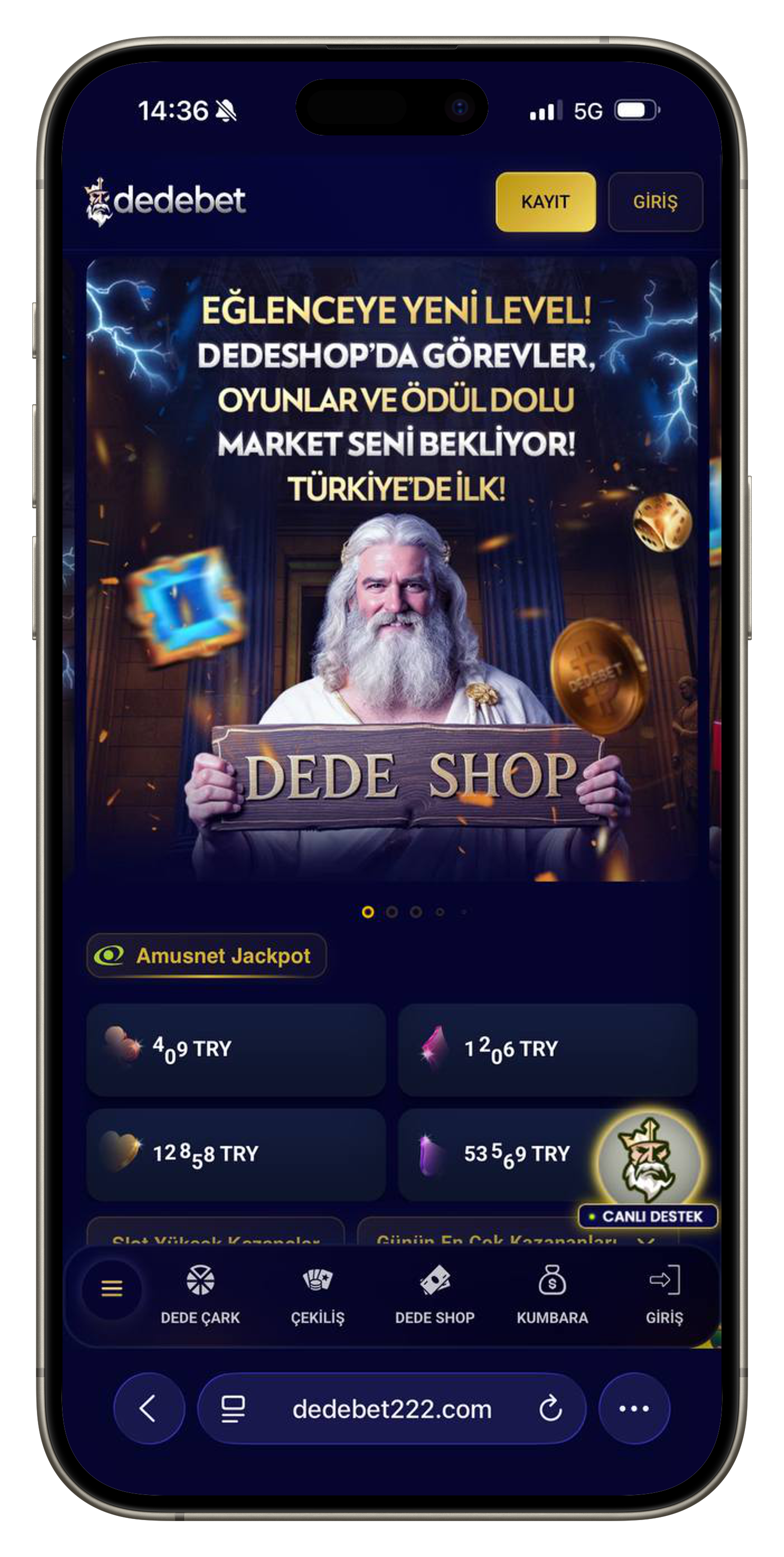 Dedebet App